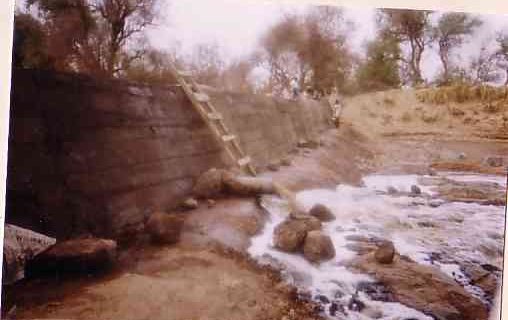 Barrage sul fiume Natambè
